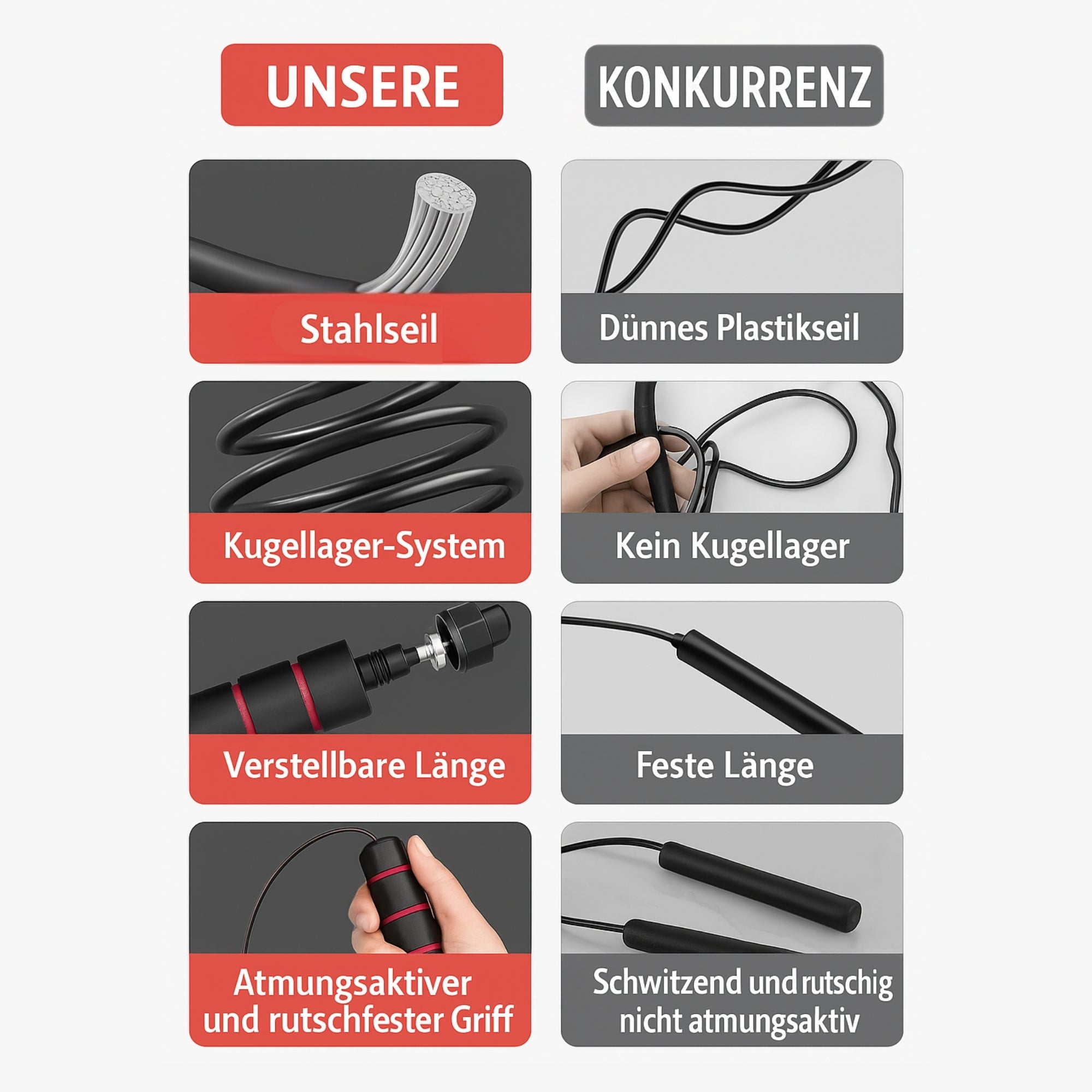 ALPHA PULL® Springseil verstellbar
