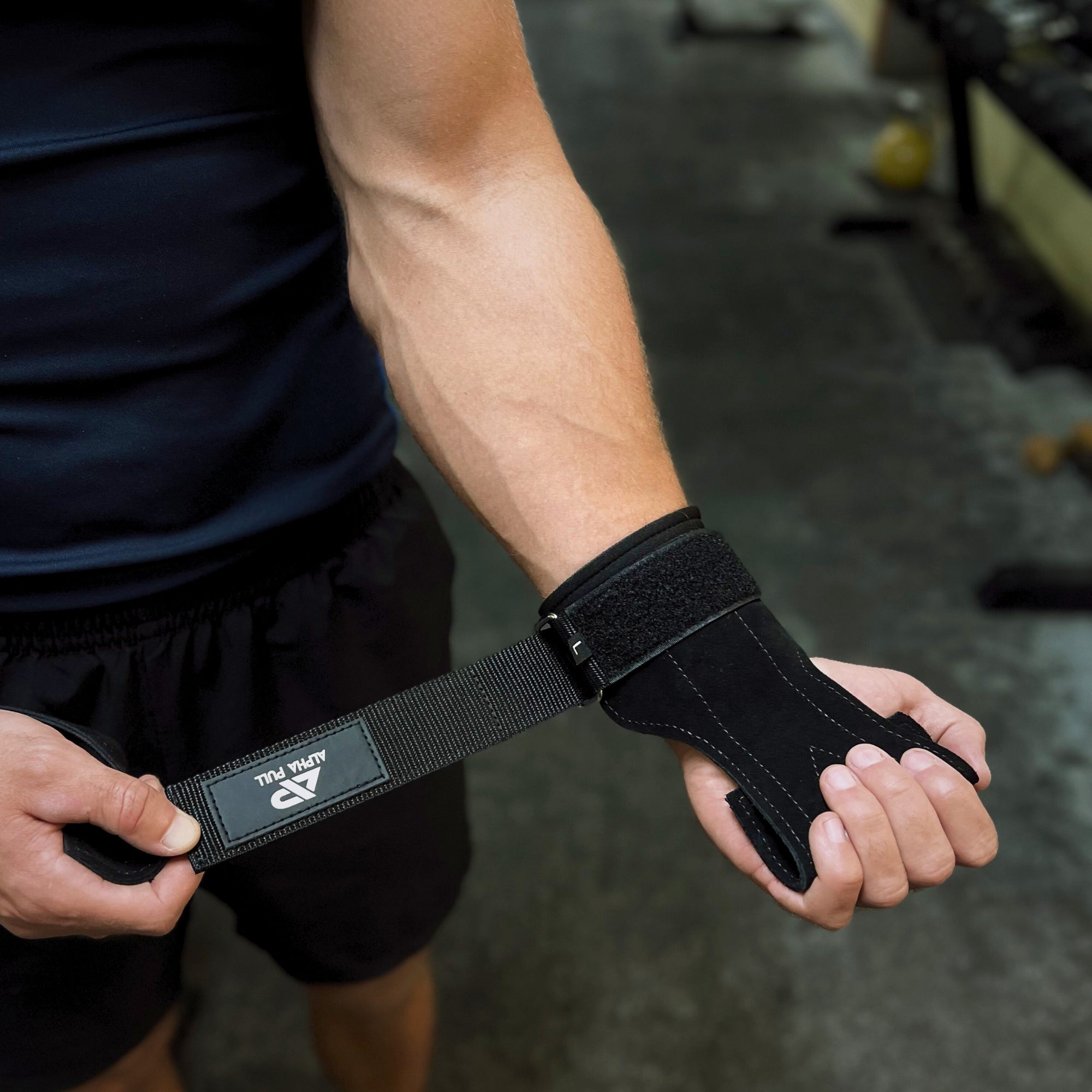 ALPHA PULL® Elite Zughilfen mit Leder-Pad