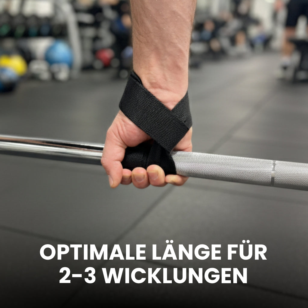 ALPHA PULL® Zughilfen gepolstert für Krafttraining