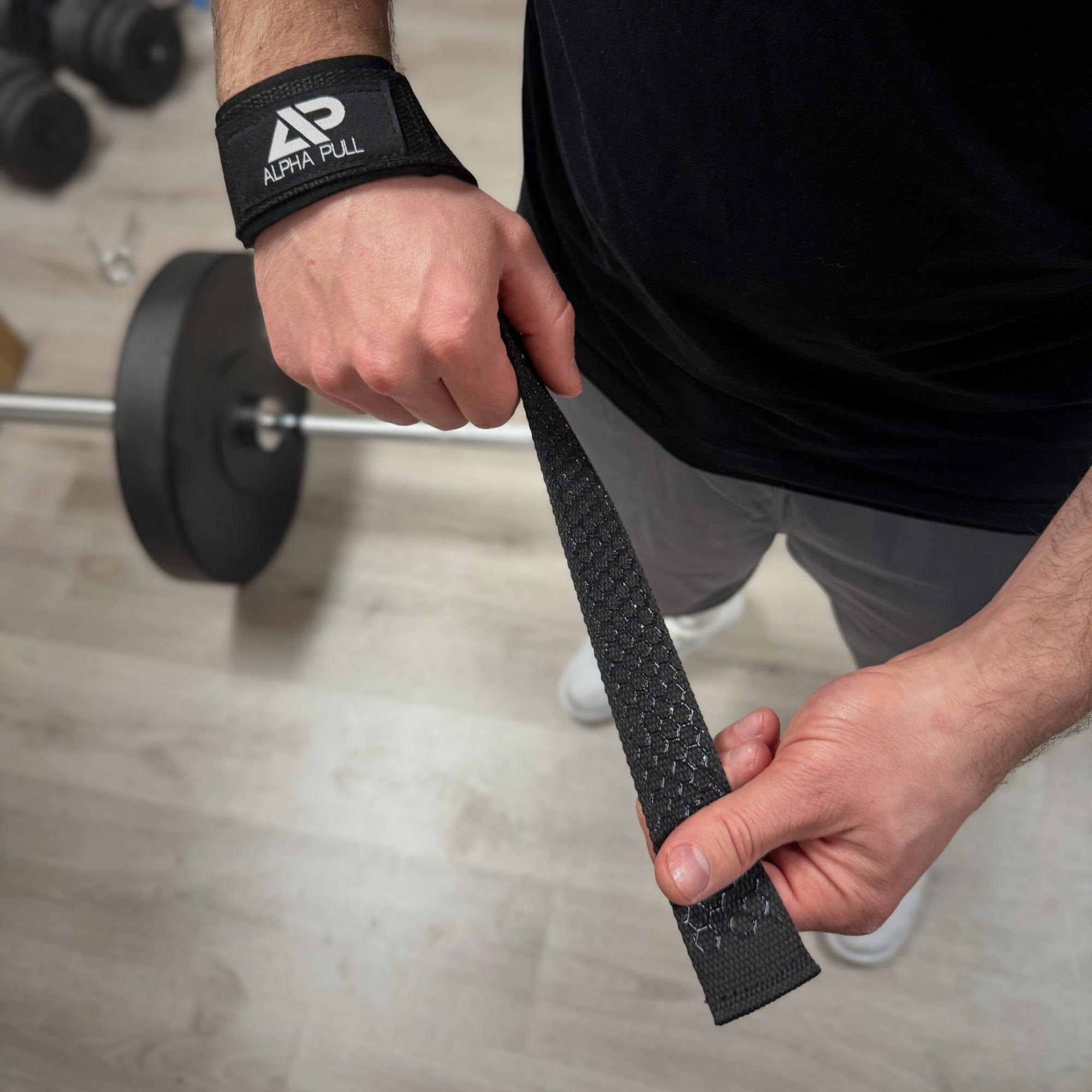 ALPHA PULL® Zughilfen gepolstert für Krafttraining