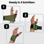 ALPHA PULL® Handgelenk Bandagen - Wrist Wraps